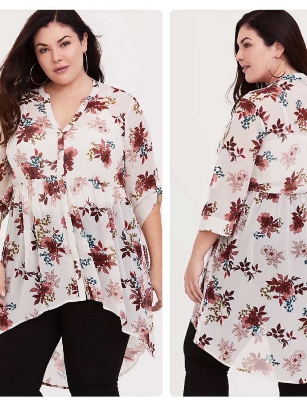 Lot of 8 Torrid Tops Size 0 L I 12 - Picture 14 of 15